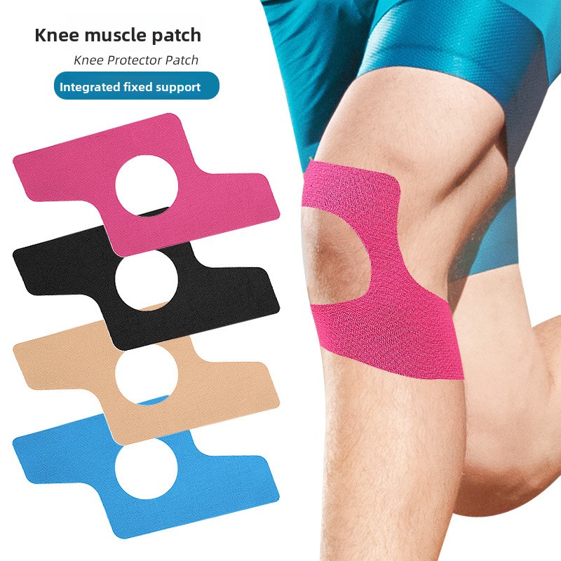 Sports Taping Precut - Pre Cut Shaped Elastic Muscle Patch