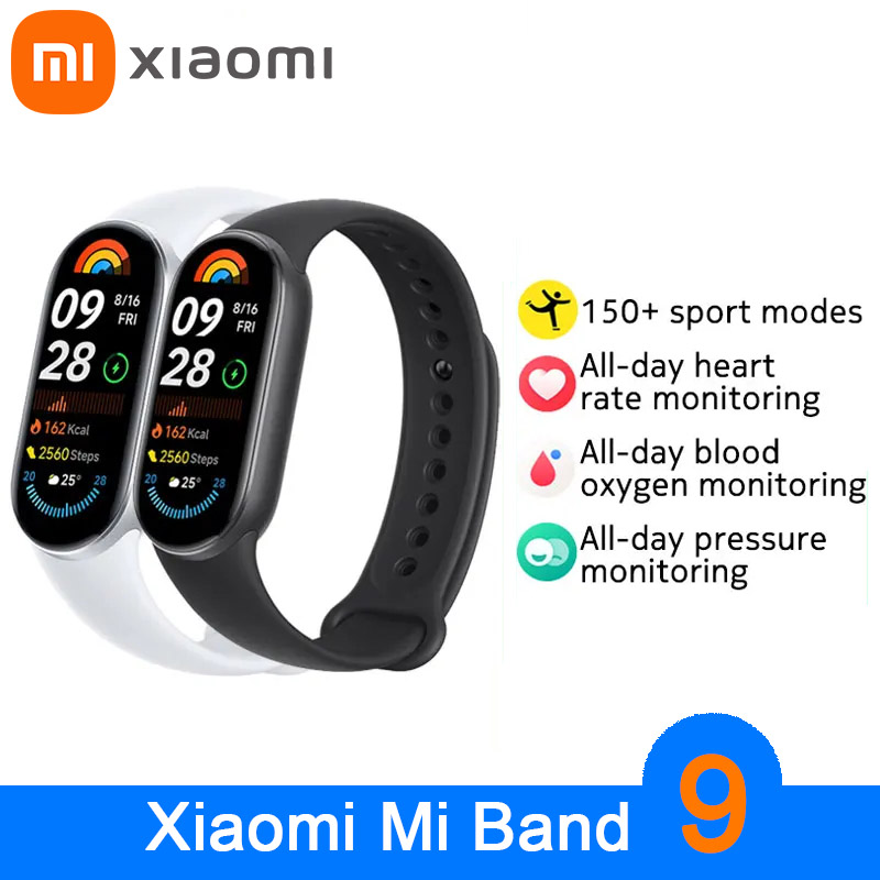Xiaomi Mi Band 9 AMOLED Screen - Health Wellness Bracelet review and price
