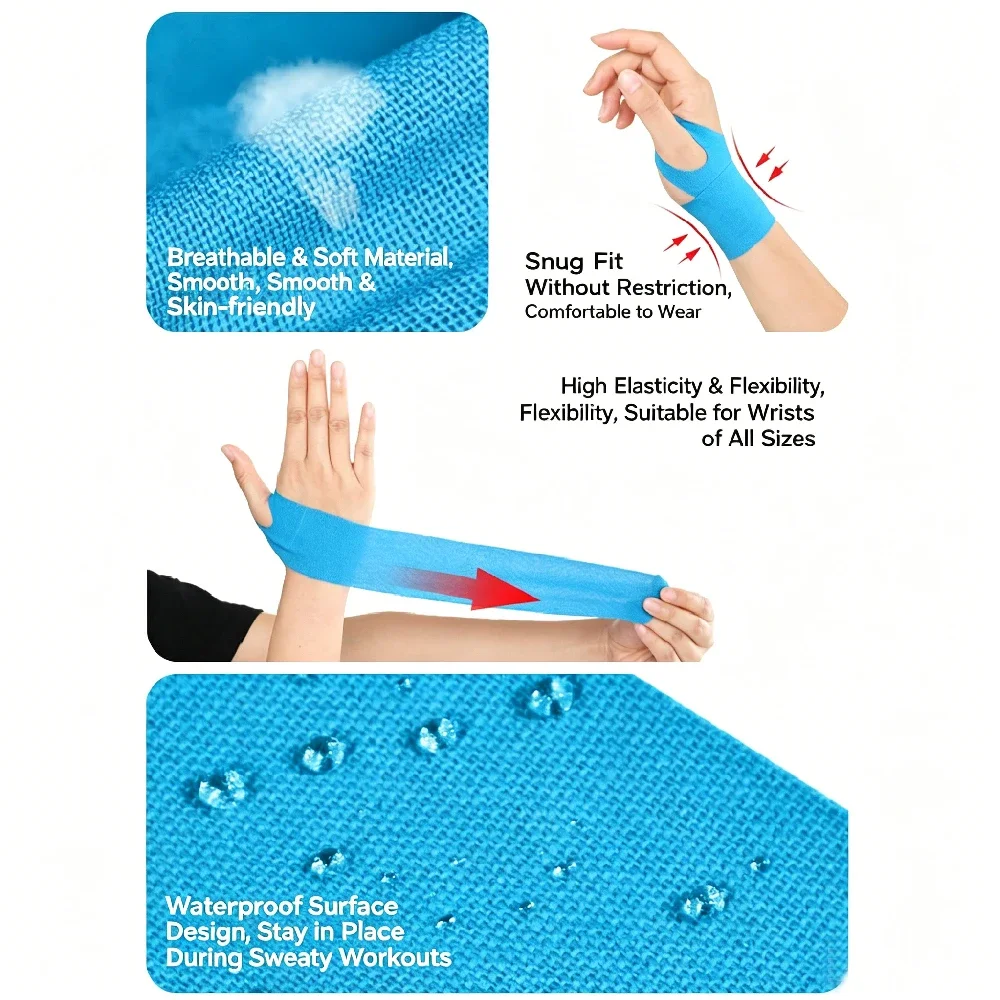 20PCS Wrist Support Precut Kin - Sports Taping Precut review and price