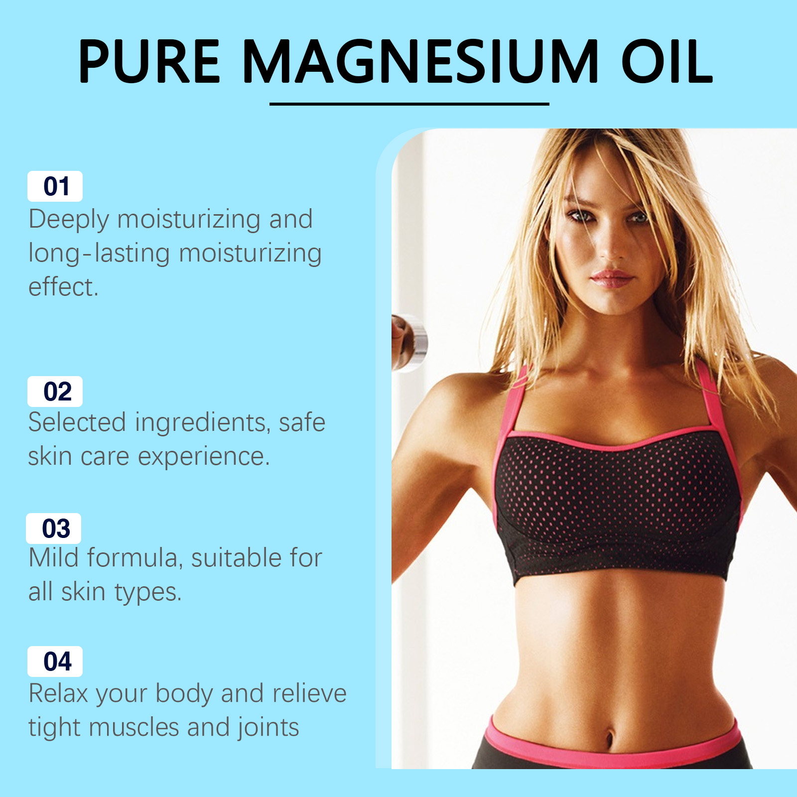 Pure Magnesium Oil Spray Grade - Bath Salts Magnesium review and price