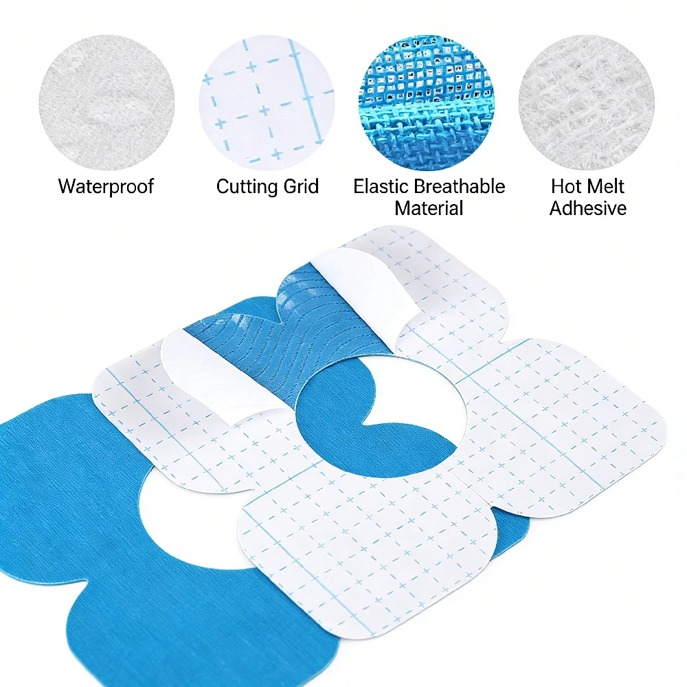 10Pcs Set Pre-Cut Knee Kinesio - Sports Taping Precut review and price